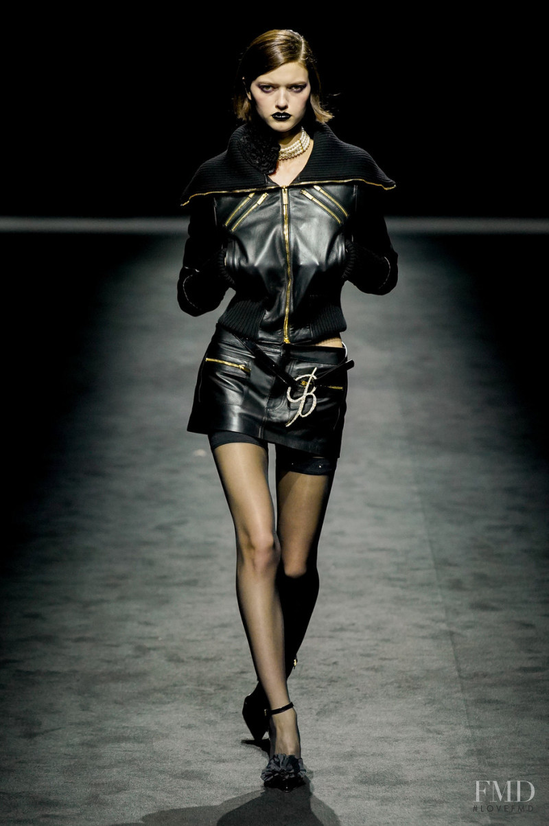 Valerie Scherzinger featured in  the Blumarine fashion show for Autumn/Winter 2022