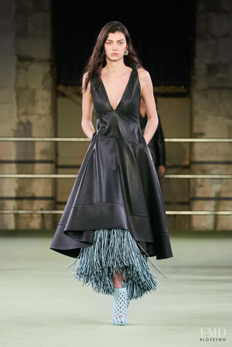 Flavie Sammartano featured in  the Bottega Veneta fashion show for Autumn/Winter 2022
