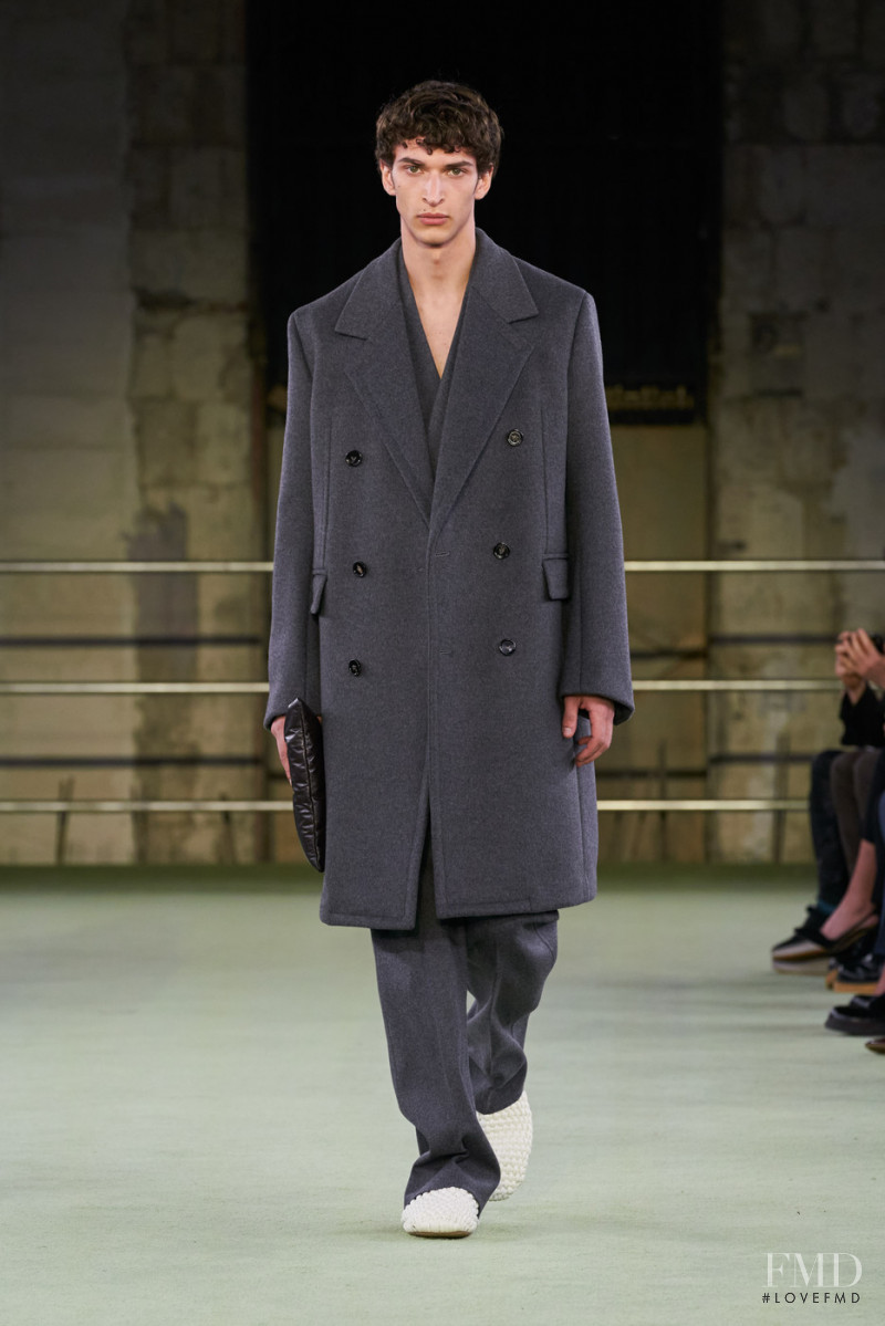 Habib Masovic featured in  the Bottega Veneta fashion show for Autumn/Winter 2022