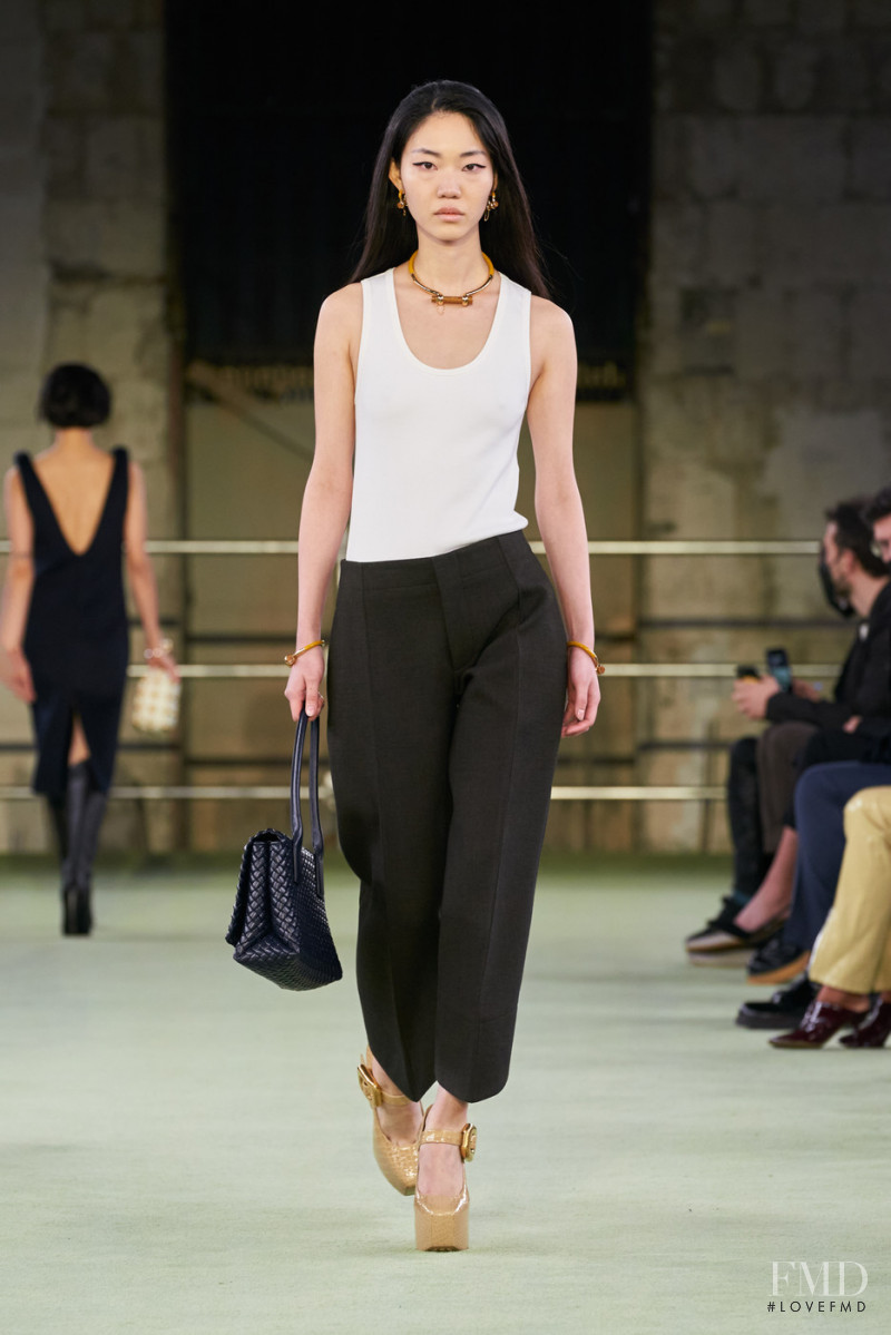 Dorrit Li featured in  the Bottega Veneta fashion show for Autumn/Winter 2022