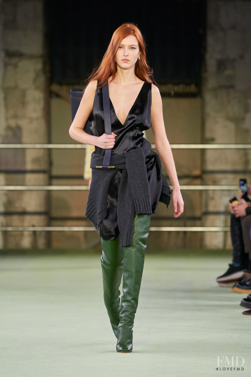 Jadi Wegener featured in  the Bottega Veneta fashion show for Autumn/Winter 2022