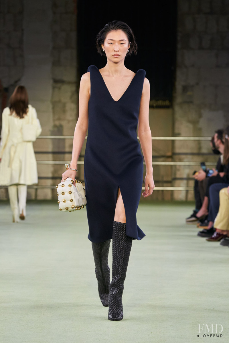 Chu Wong featured in  the Bottega Veneta fashion show for Autumn/Winter 2022