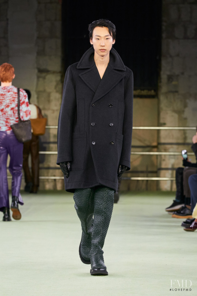 Lyul Im featured in  the Bottega Veneta fashion show for Autumn/Winter 2022