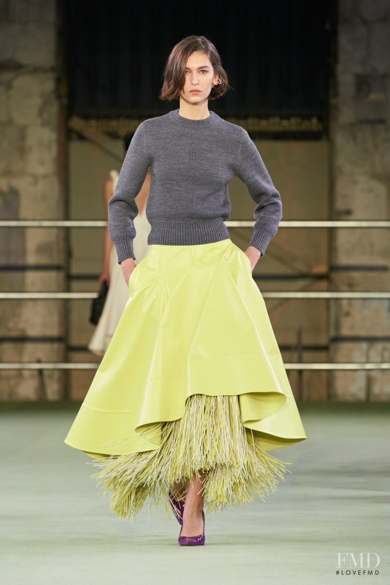 Rayssa Medeiros featured in  the Bottega Veneta fashion show for Autumn/Winter 2022