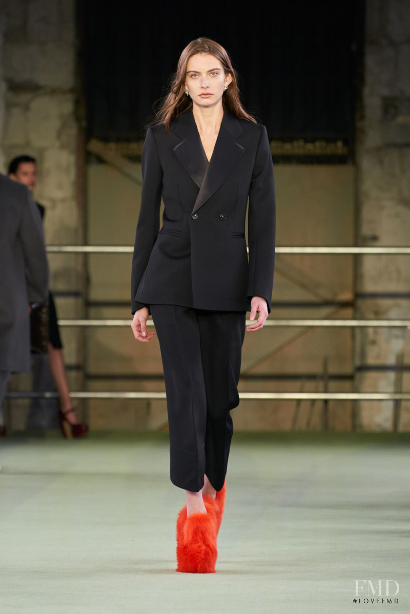 Riahn Griffiths featured in  the Bottega Veneta fashion show for Autumn/Winter 2022