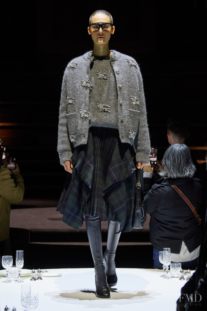 Burberry fashion show for Autumn/Winter 2022