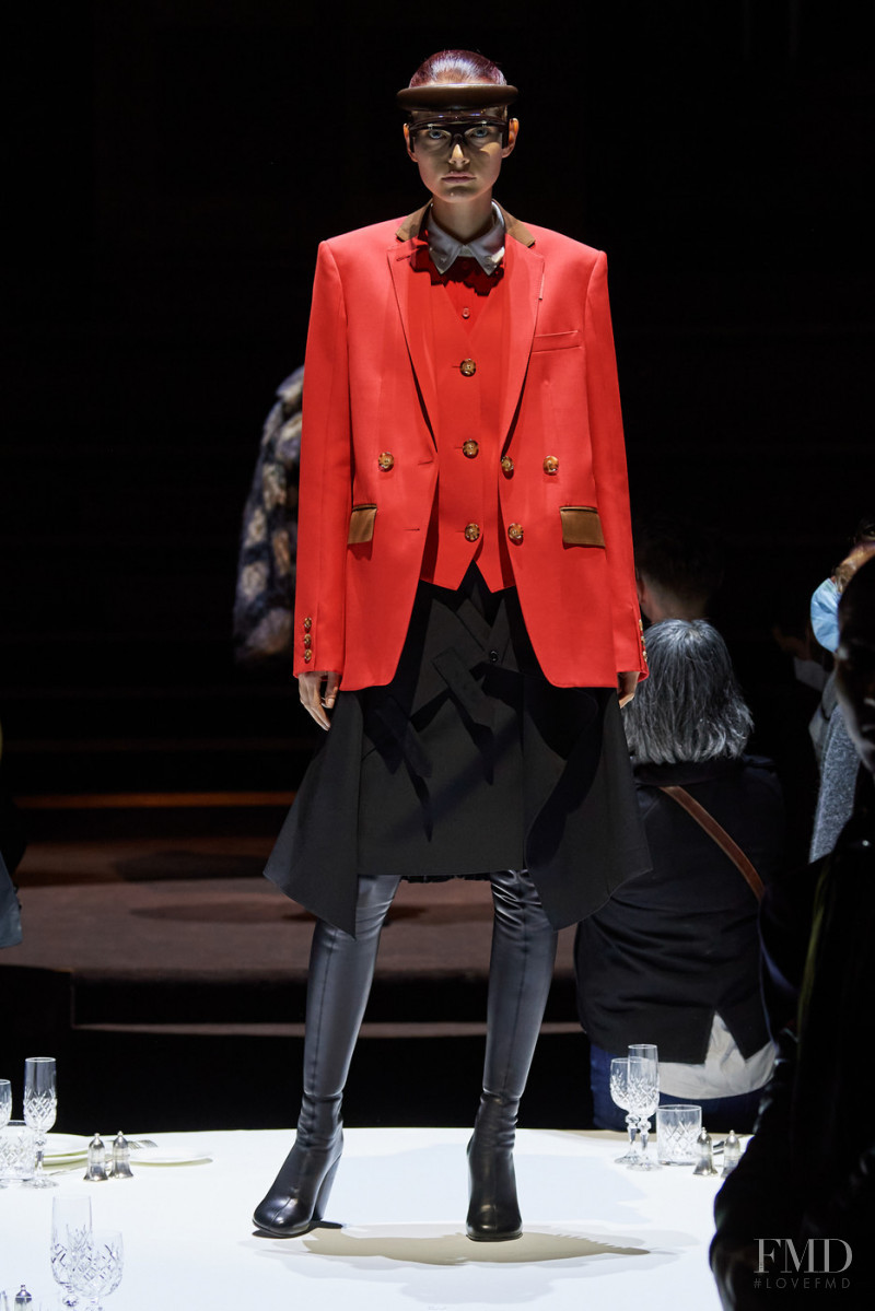 Burberry fashion show for Autumn/Winter 2022