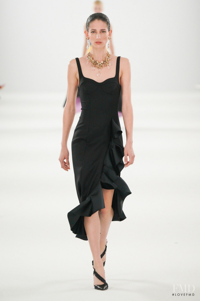 Rachel Marx featured in  the Carolina Herrera fashion show for Autumn/Winter 2022