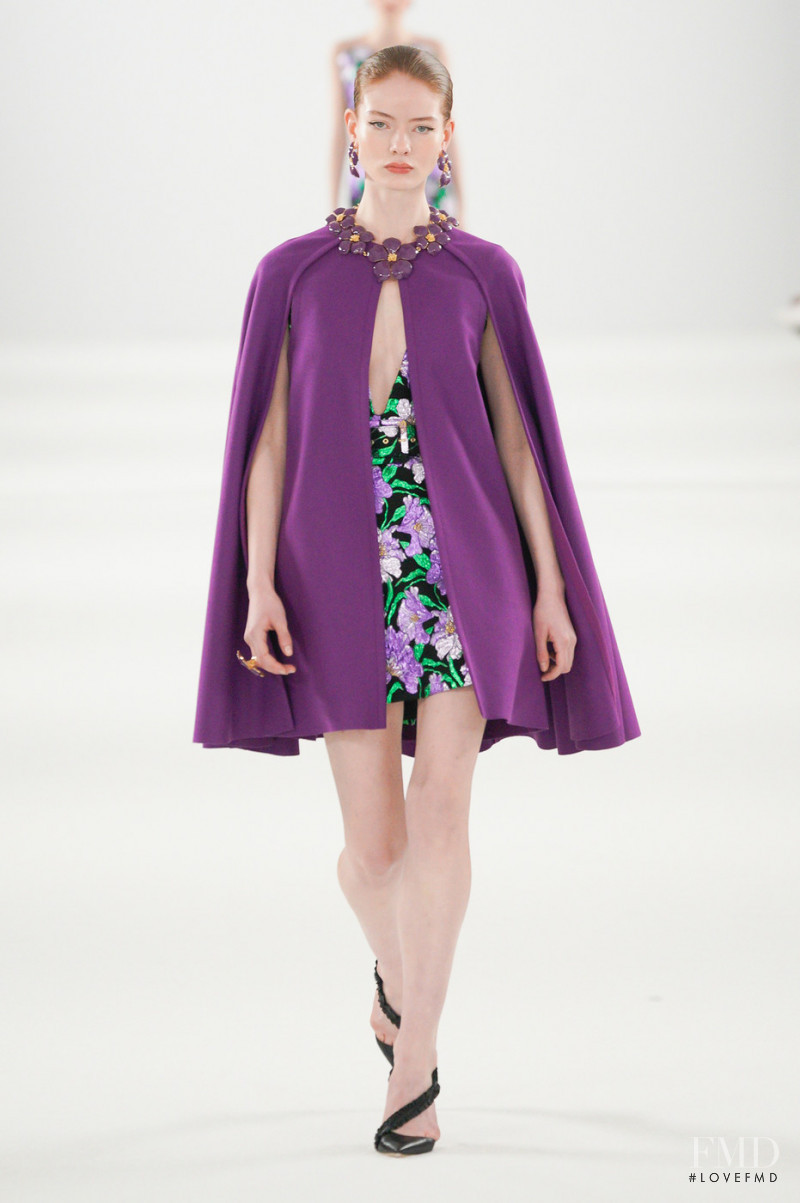 Alyda Grace Carder featured in  the Carolina Herrera fashion show for Autumn/Winter 2022