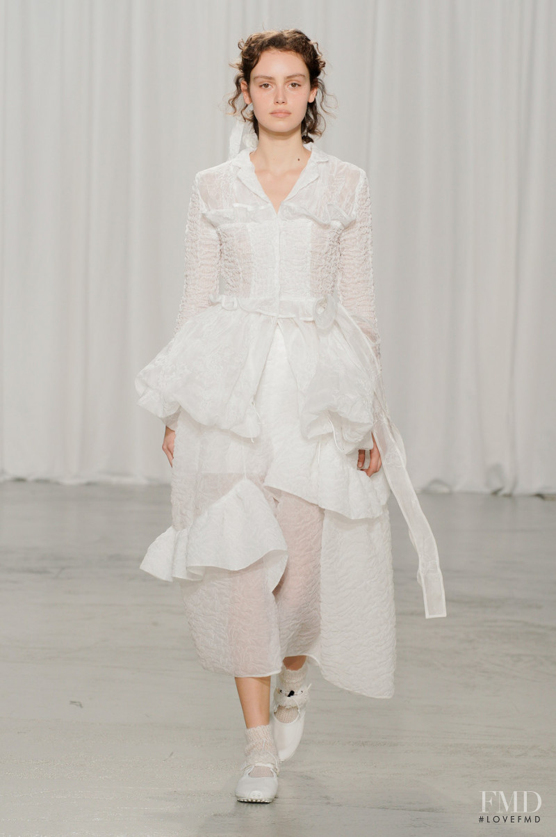 Cecilie Bahnsen fashion show for Autumn/Winter 2022