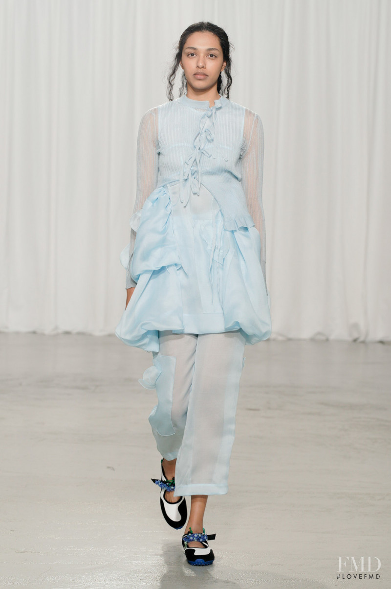 Cecilie Bahnsen fashion show for Autumn/Winter 2022