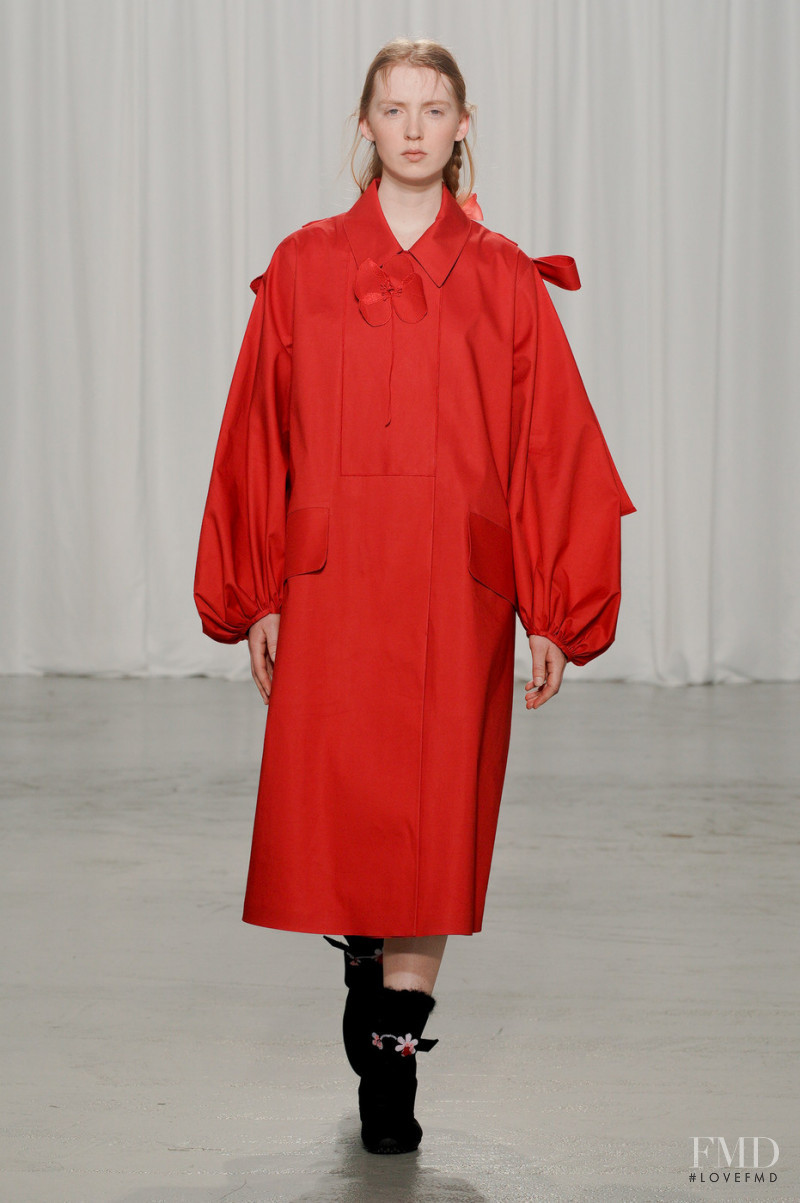 Cecilie Bahnsen fashion show for Autumn/Winter 2022