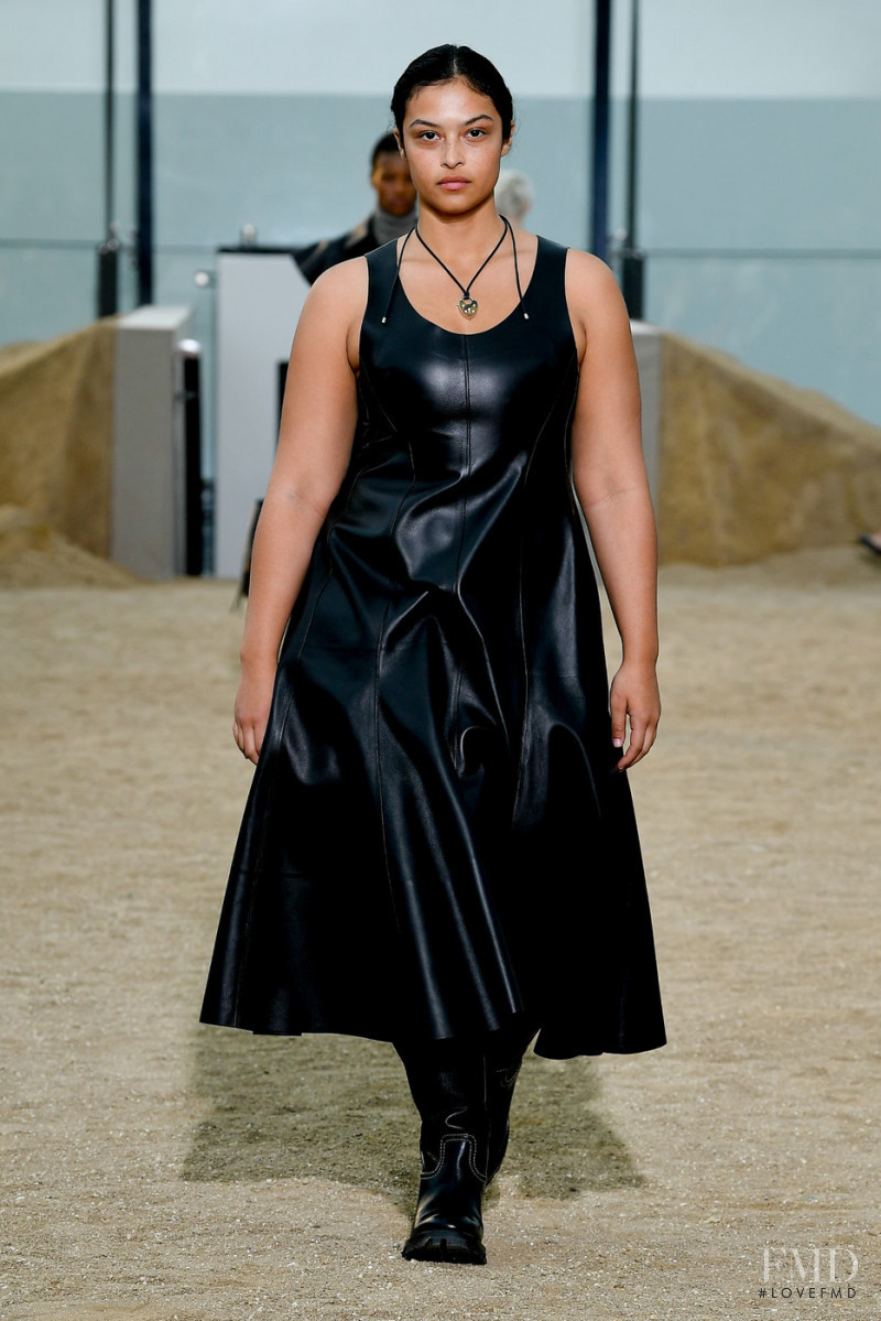 Devyn Garcia featured in  the Chloe fashion show for Autumn/Winter 2022