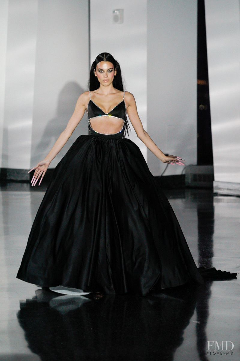 Elena Azzaro featured in  the Christian Cowan fashion show for Autumn/Winter 2022