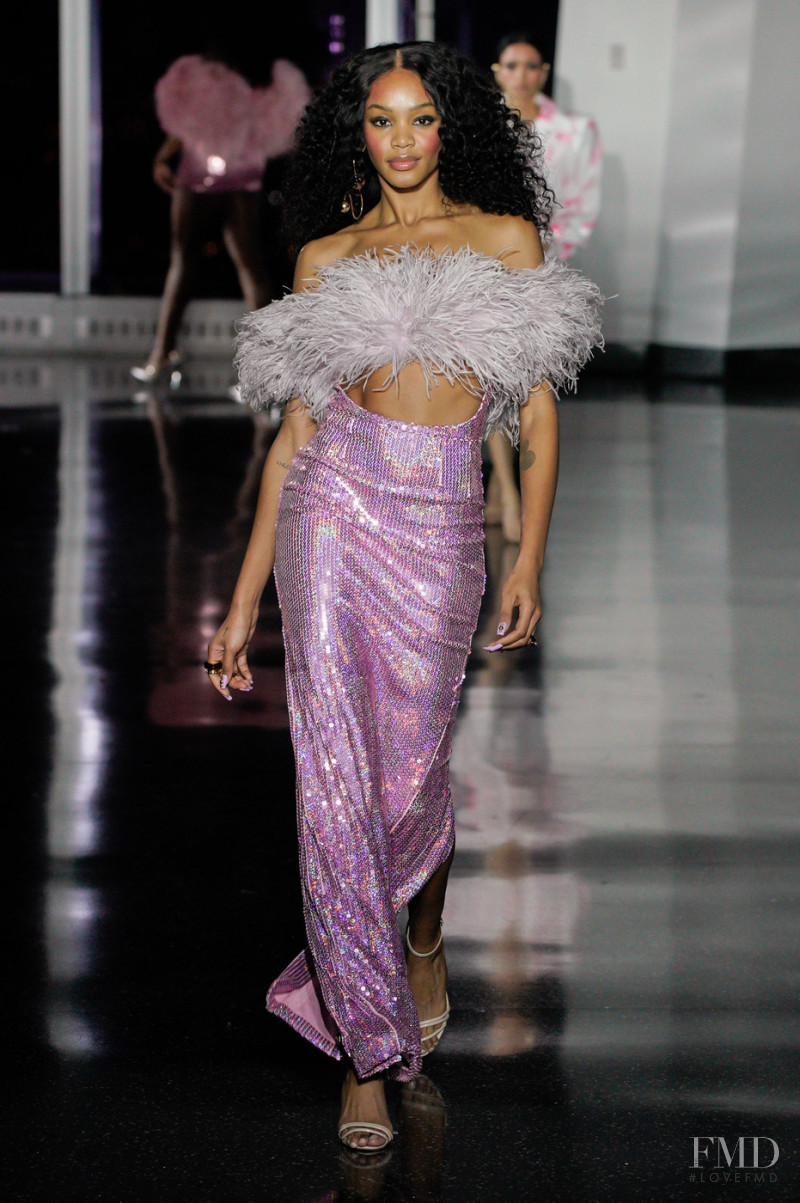 Shan Fernandez featured in  the Christian Cowan fashion show for Autumn/Winter 2022