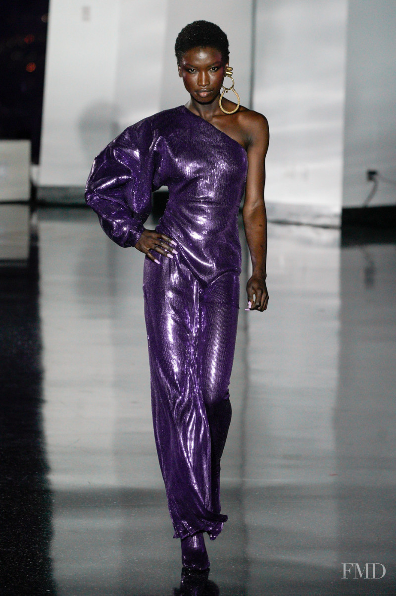 Wayne Booth featured in  the Christian Cowan fashion show for Autumn/Winter 2022