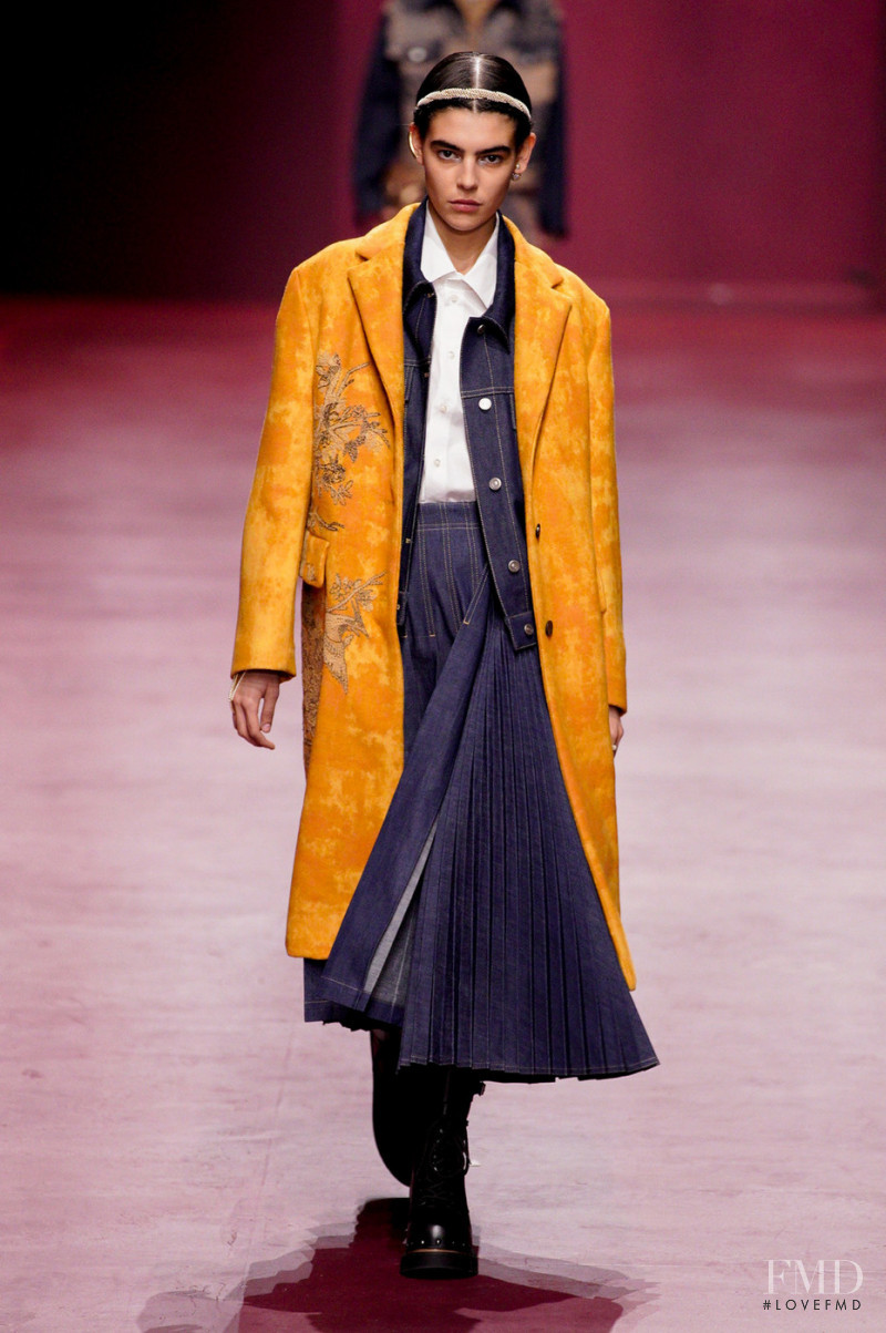 Julia Pacha featured in  the Christian Dior fashion show for Autumn/Winter 2022