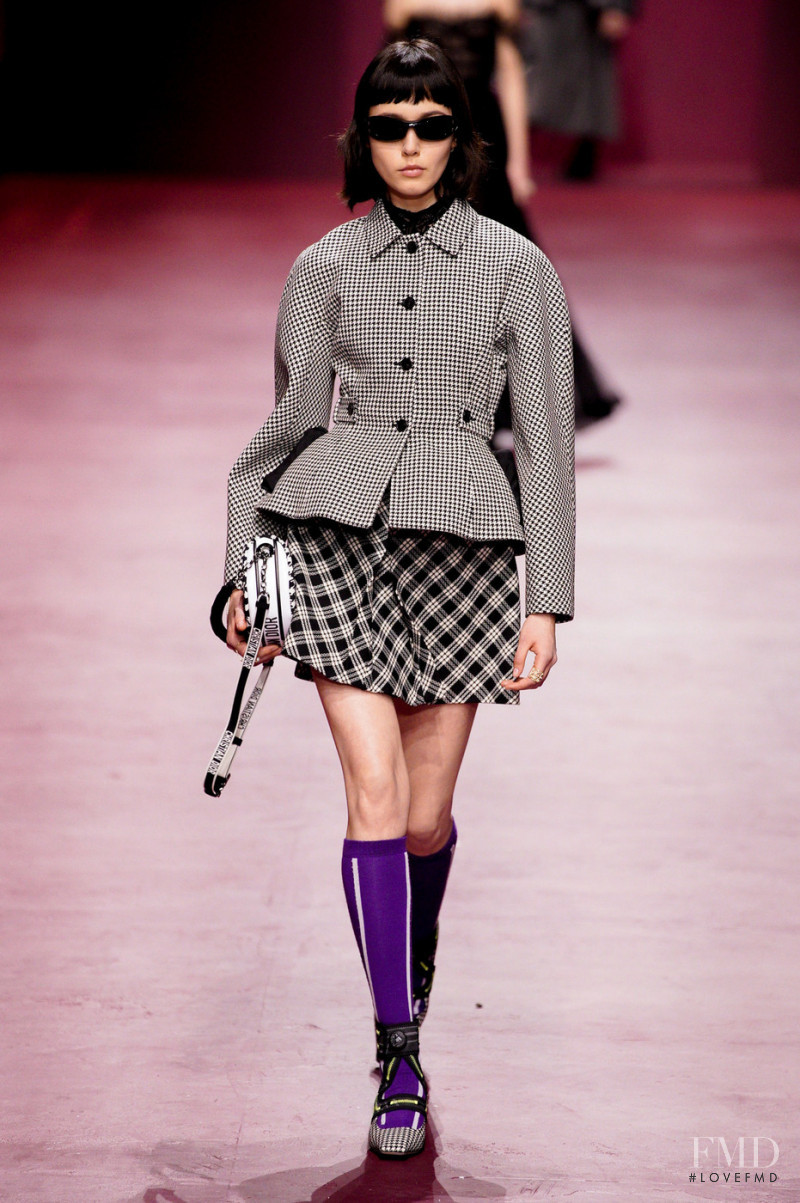 Francisca Di Santolo featured in  the Christian Dior fashion show for Autumn/Winter 2022
