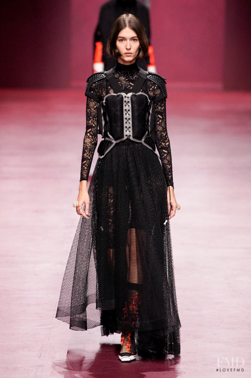 Rayssa Medeiros featured in  the Christian Dior fashion show for Autumn/Winter 2022