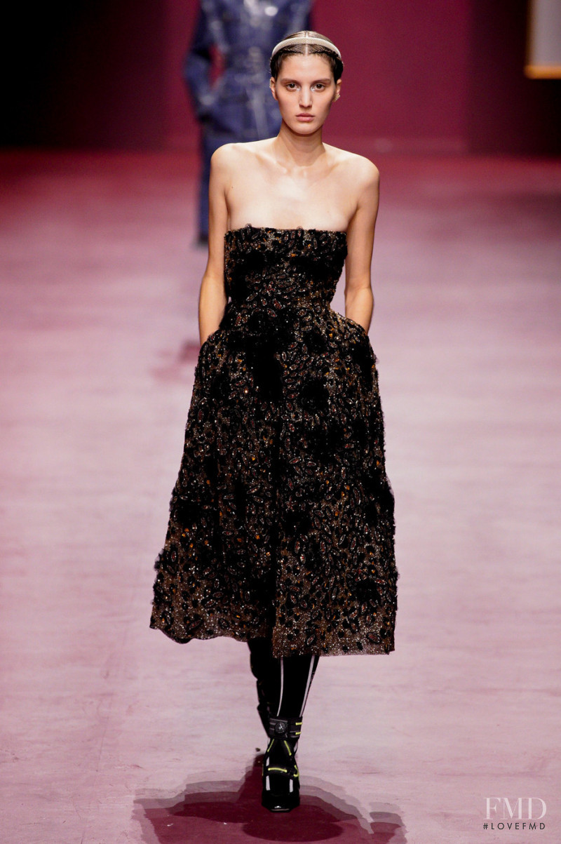 Maria Cosima featured in  the Christian Dior fashion show for Autumn/Winter 2022