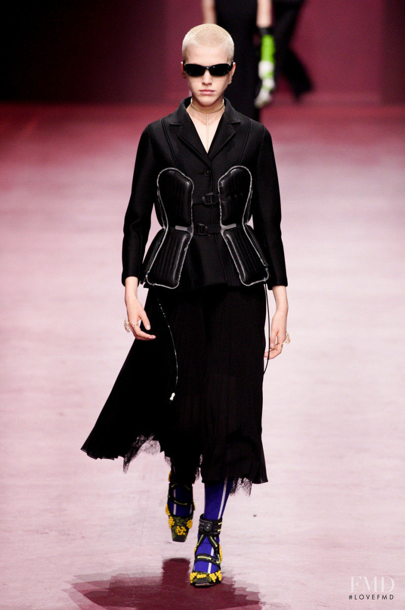 Yuki van Gog featured in  the Christian Dior fashion show for Autumn/Winter 2022