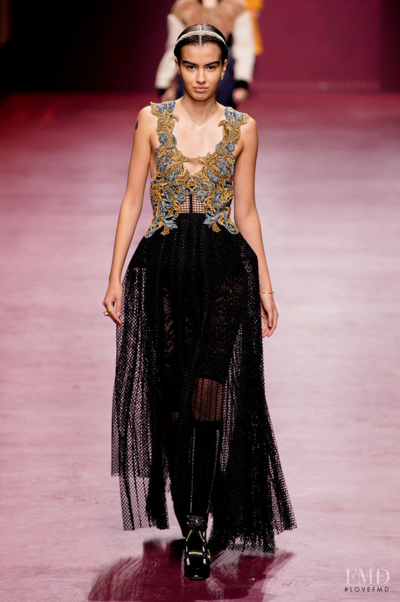 Vivi Cazotti featured in  the Christian Dior fashion show for Autumn/Winter 2022