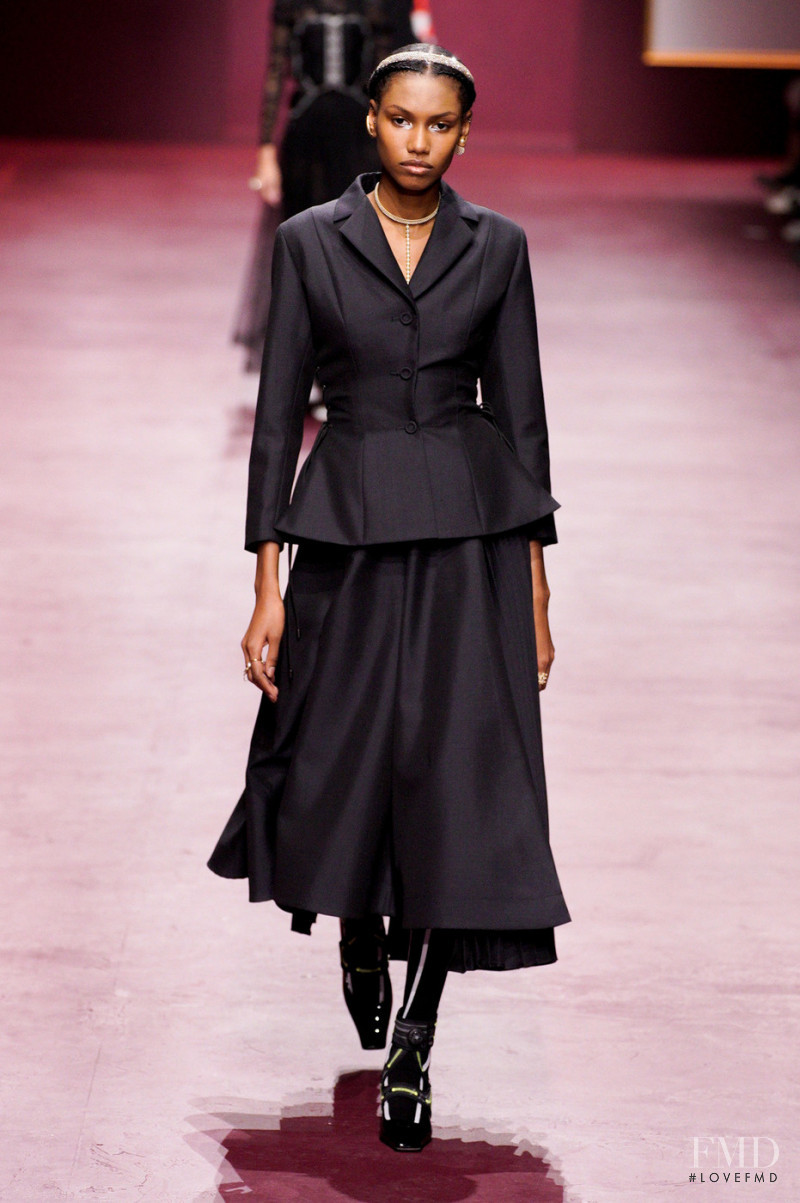 Eden Joi featured in  the Christian Dior fashion show for Autumn/Winter 2022