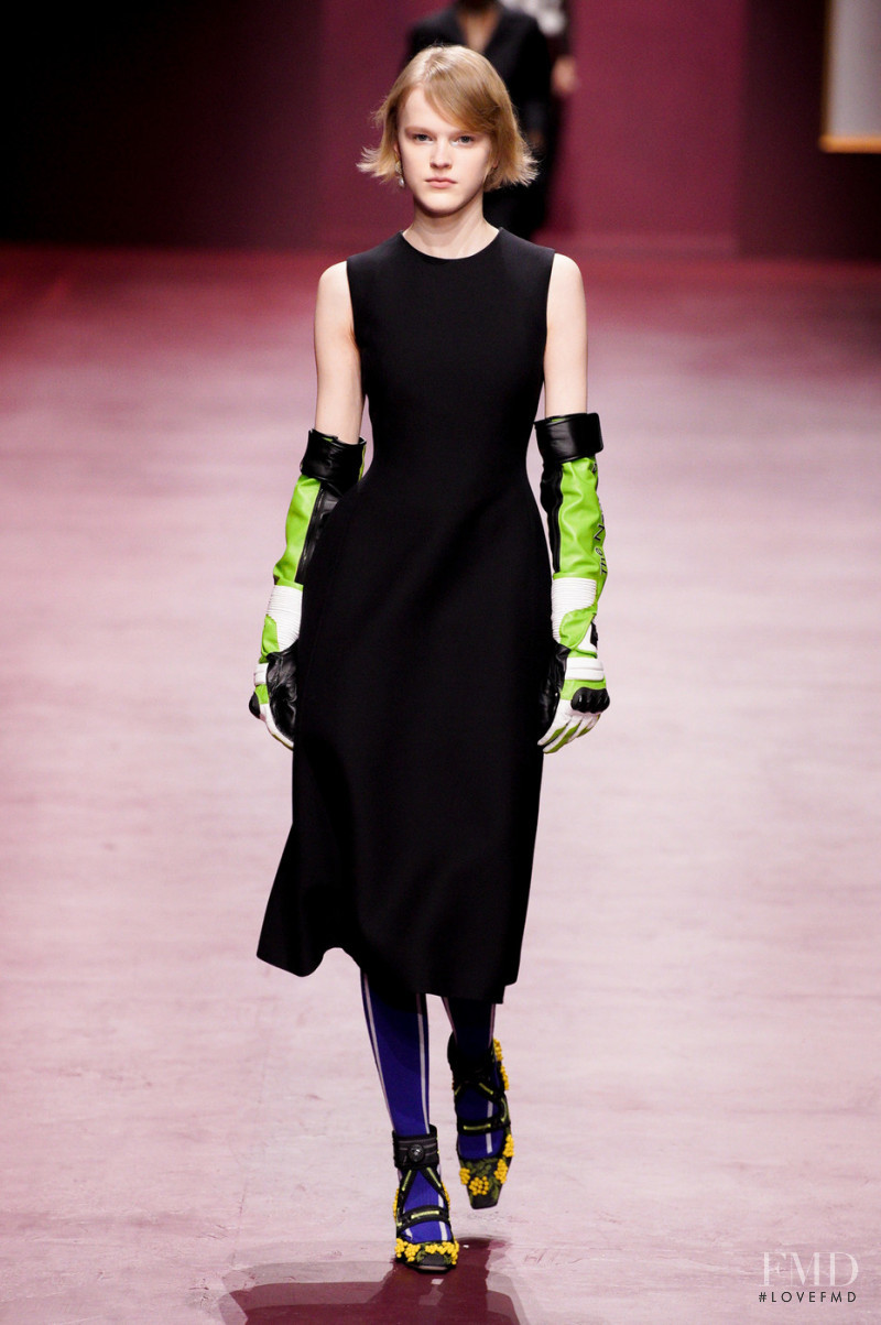 Hannah Motler featured in  the Christian Dior fashion show for Autumn/Winter 2022