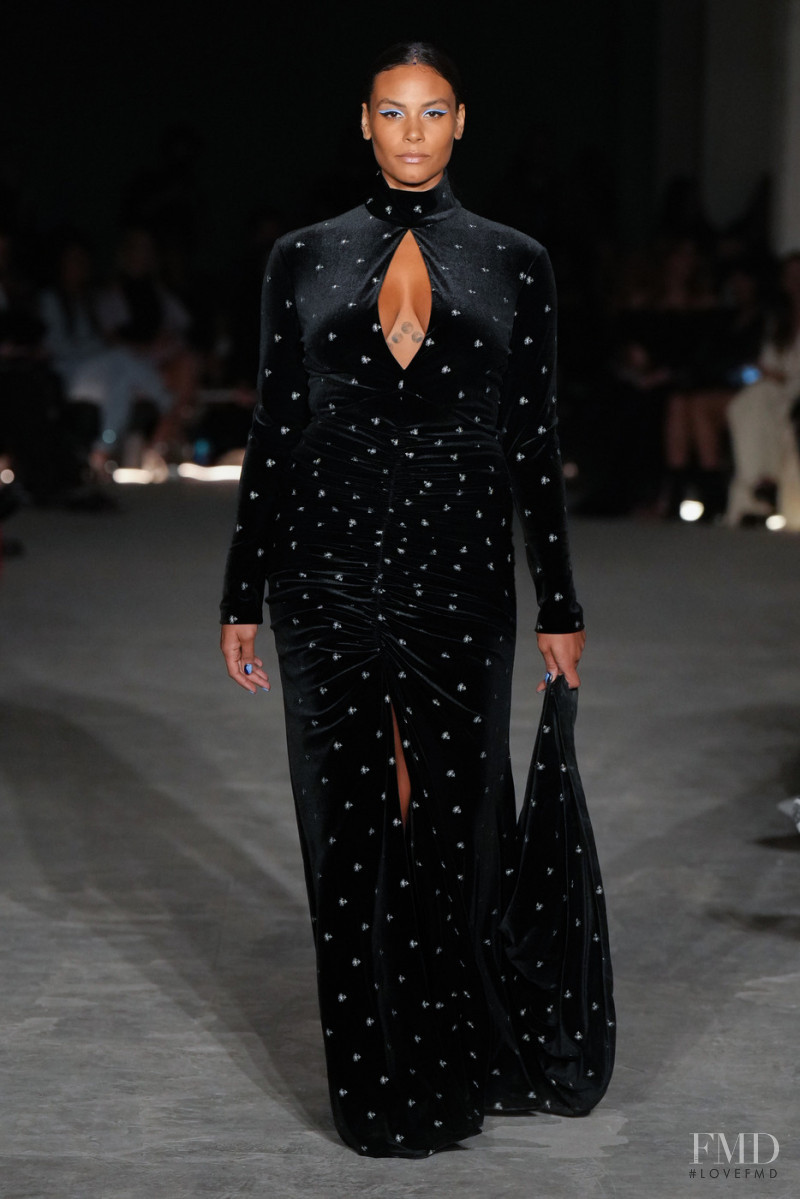 Marquita Pring featured in  the Christian Siriano fashion show for Autumn/Winter 2022