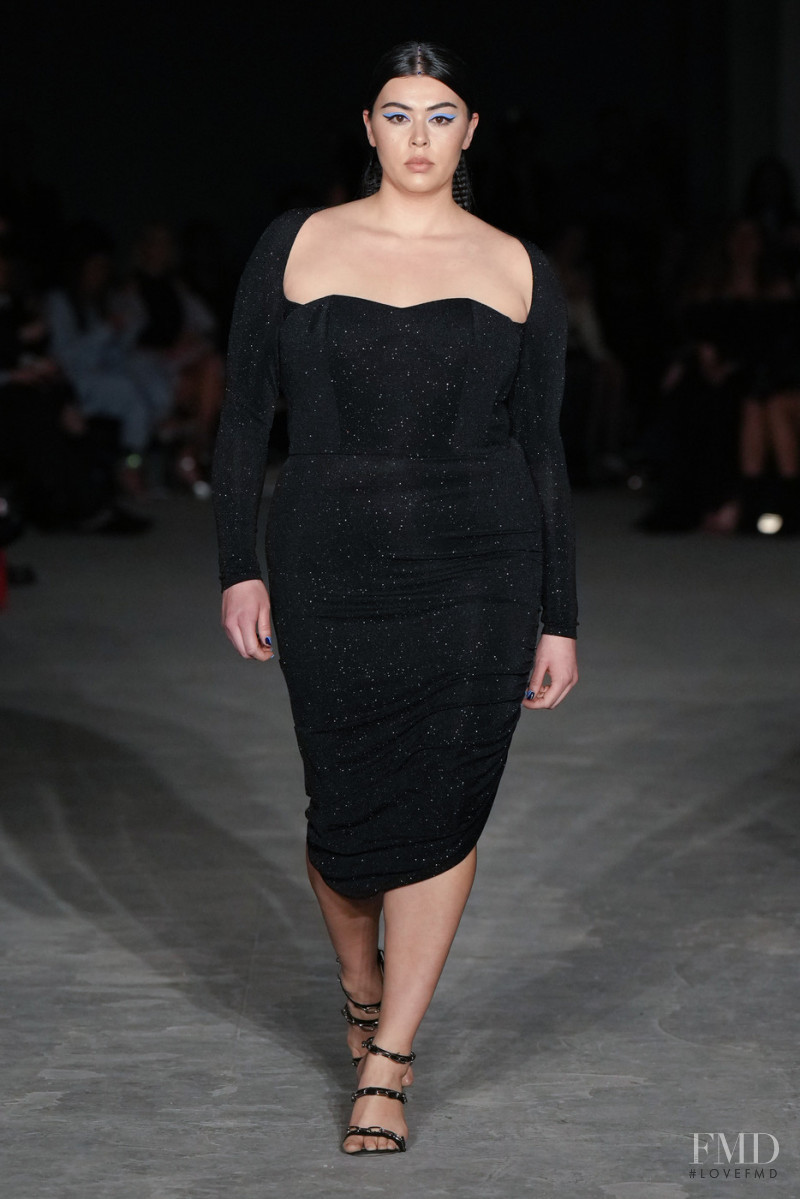 Lauren Chan featured in  the Christian Siriano fashion show for Autumn/Winter 2022