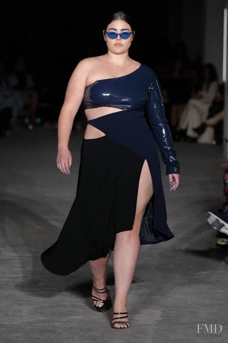 Alessandra Garcia Lorido featured in  the Christian Siriano fashion show for Autumn/Winter 2022