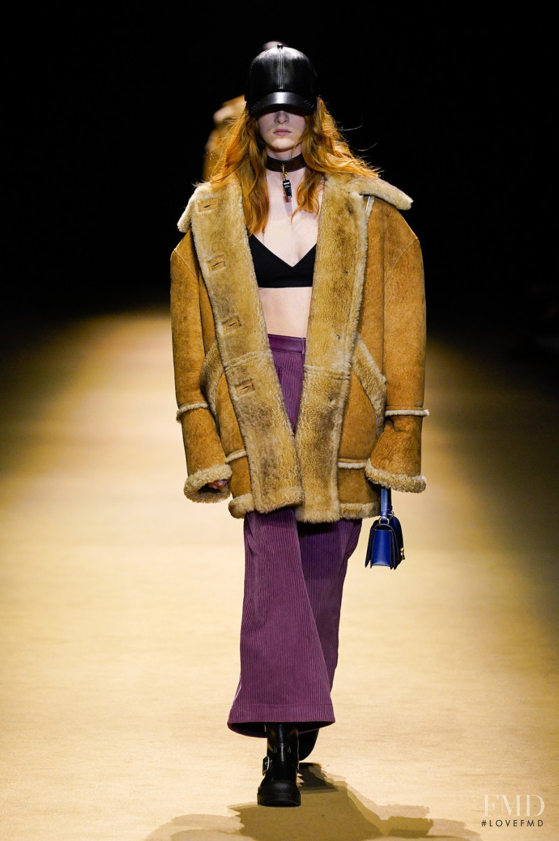 Pleun Keijsers featured in  the Coach fashion show for Autumn/Winter 2022