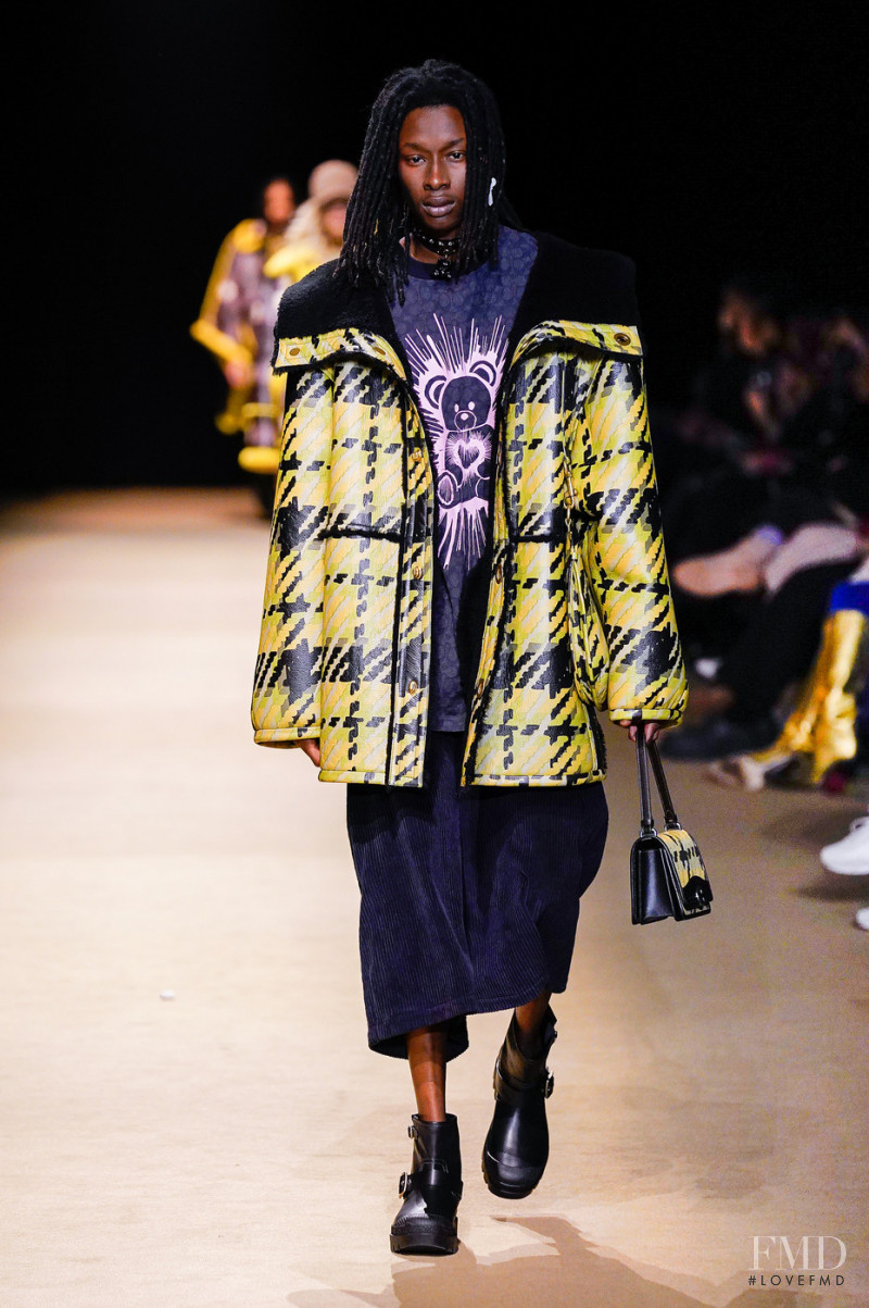 Abdulaye Niang featured in  the Coach fashion show for Autumn/Winter 2022