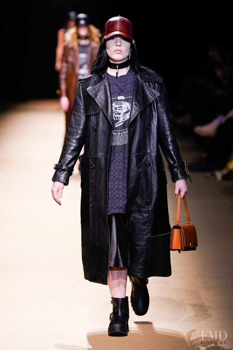 Jennifer Garza featured in  the Coach fashion show for Autumn/Winter 2022