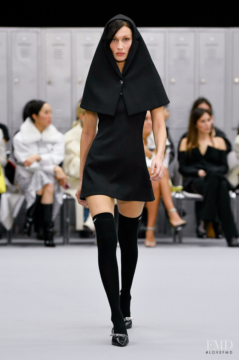 Bella Hadid featured in  the Coperni fashion show for Autumn/Winter 2022