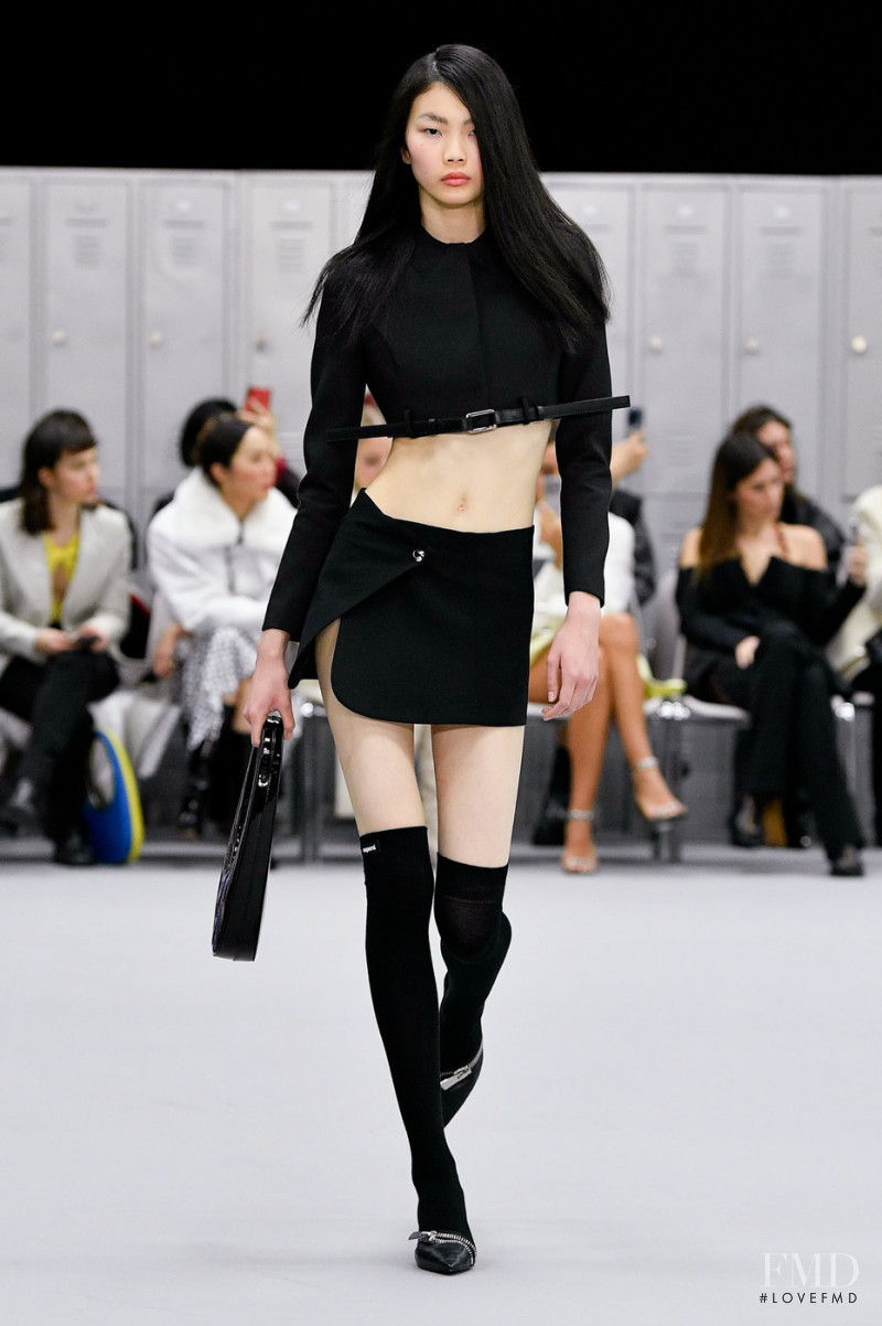 Sherry Shi featured in  the Coperni fashion show for Autumn/Winter 2022