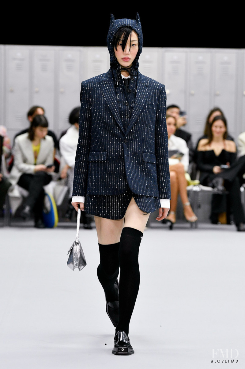 So Ra Choi featured in  the Coperni fashion show for Autumn/Winter 2022