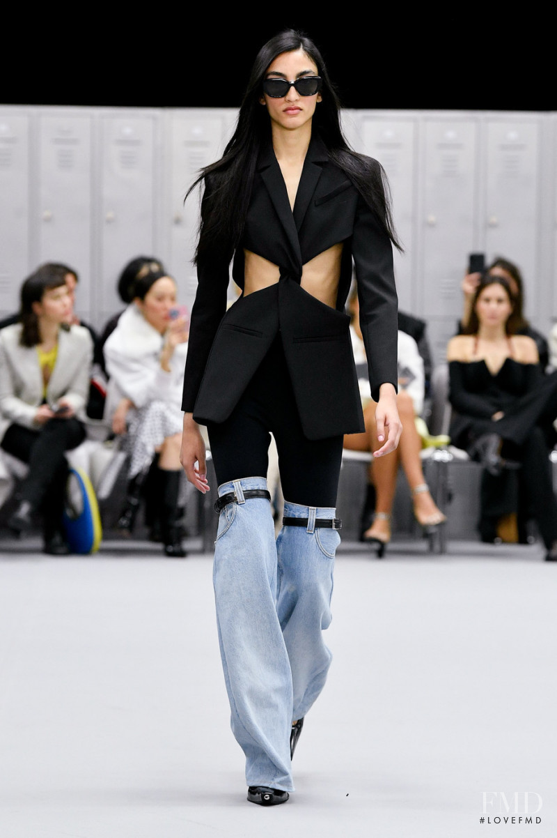 Avanti Nagrath featured in  the Coperni fashion show for Autumn/Winter 2022