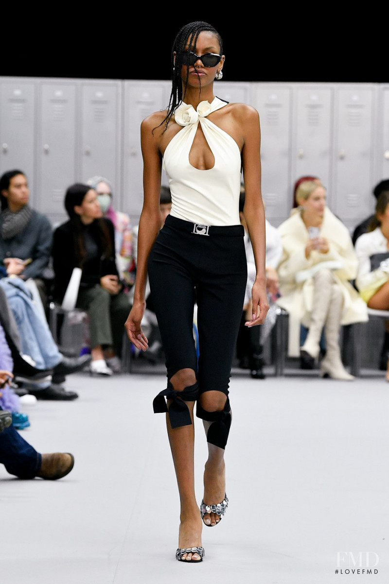 Eden Joi featured in  the Coperni fashion show for Autumn/Winter 2022