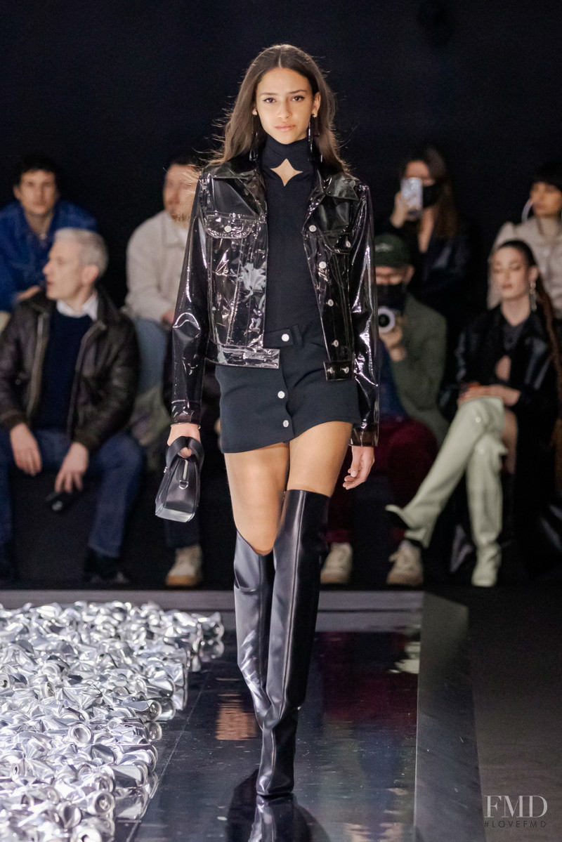 Catarina Guedes featured in  the André Courrèges fashion show for Autumn/Winter 2022