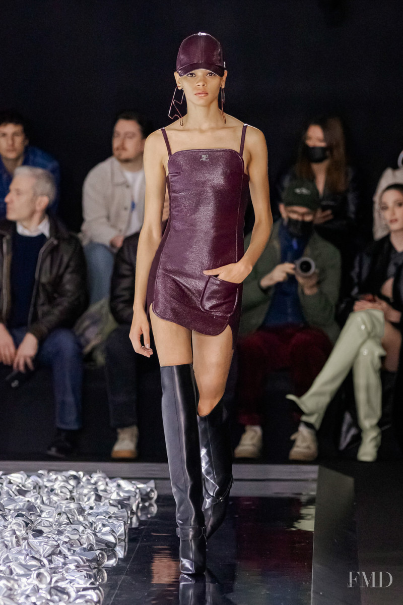 Hiandra Martinez featured in  the André Courrèges fashion show for Autumn/Winter 2022