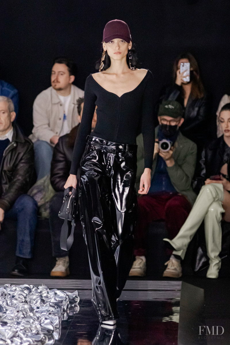 Ivana Trivic featured in  the André Courrèges fashion show for Autumn/Winter 2022