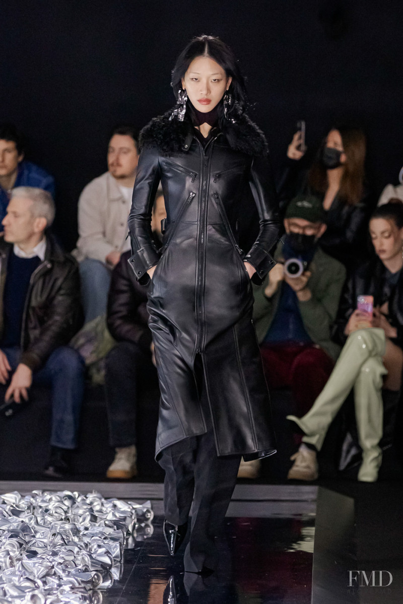 So Ra Choi featured in  the André Courrèges fashion show for Autumn/Winter 2022