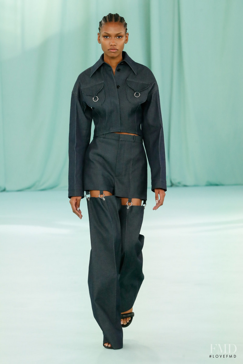 Eden Joi featured in  the Del Core fashion show for Autumn/Winter 2022