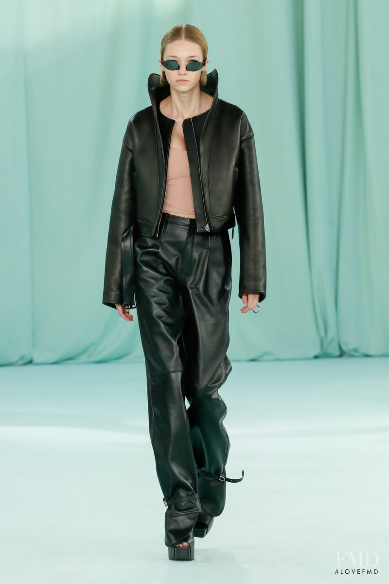 Ella Rattigan featured in  the Del Core fashion show for Autumn/Winter 2022