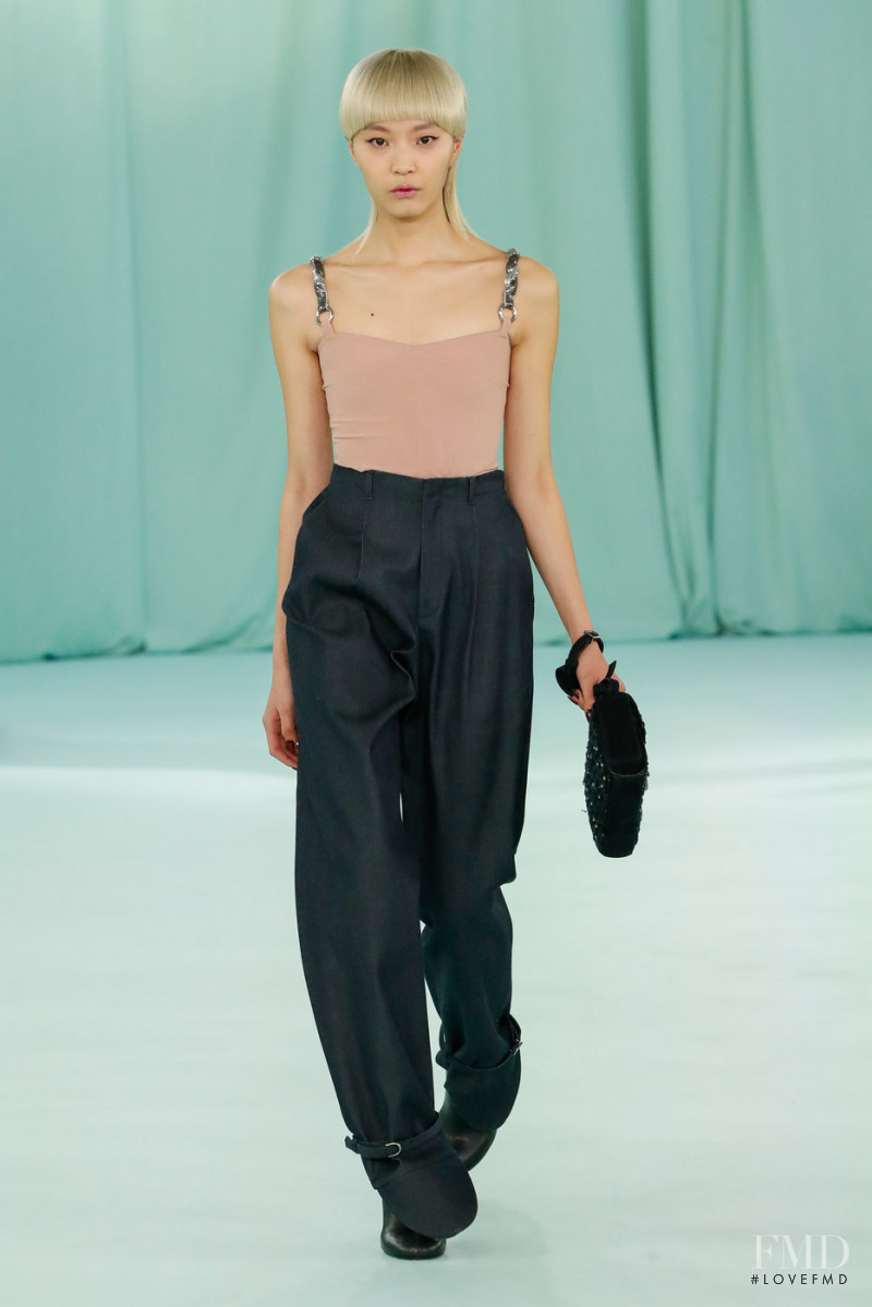 Amane Taniguchi featured in  the Del Core fashion show for Autumn/Winter 2022