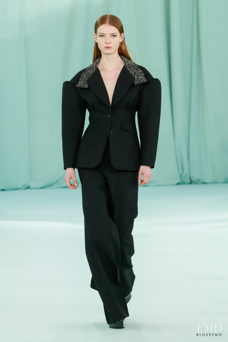 Alyda Grace Carder featured in  the Del Core fashion show for Autumn/Winter 2022