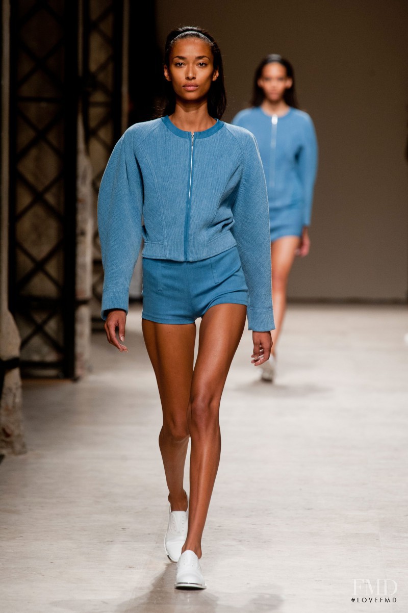 Anais Mali featured in  the Barbara Bui fashion show for Spring/Summer 2014