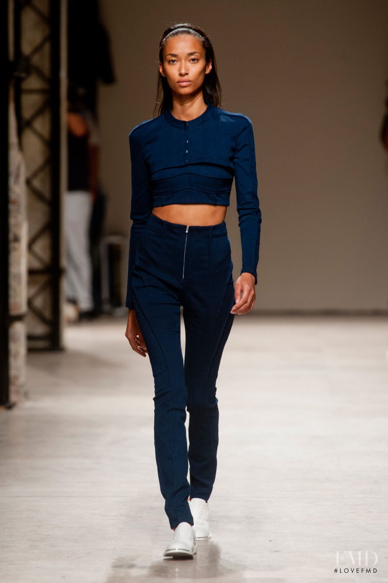 Anais Mali featured in  the Barbara Bui fashion show for Spring/Summer 2014