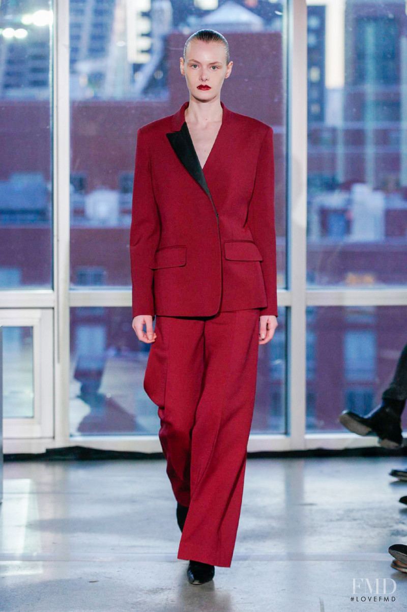 Hallie Hummer featured in  the Duncan fashion show for Autumn/Winter 2022